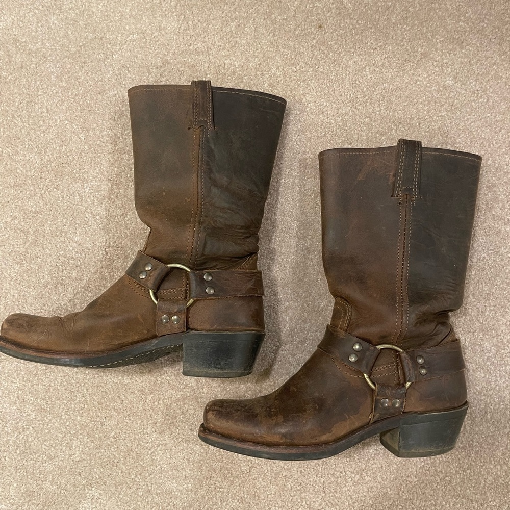 Frye Side Harness boots